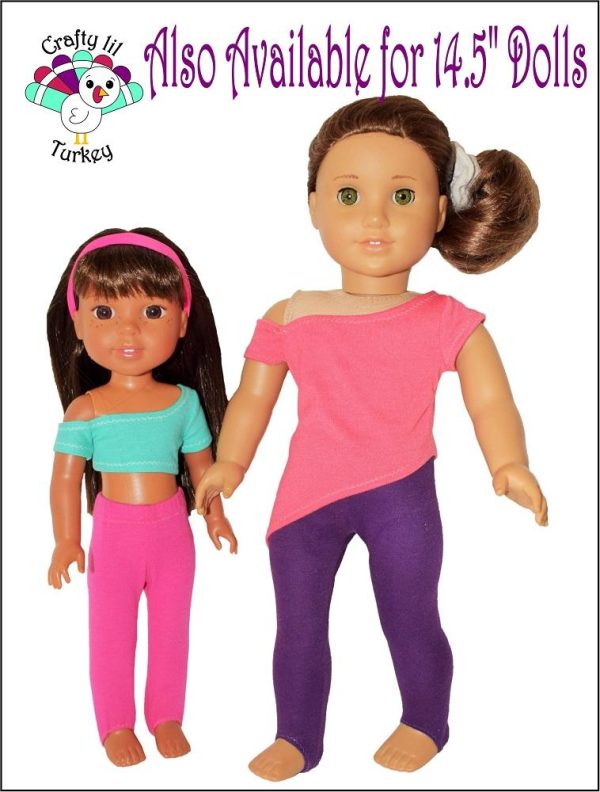 Eighties Ensemble 18  Doll Clothes Pattern Online - Image 5