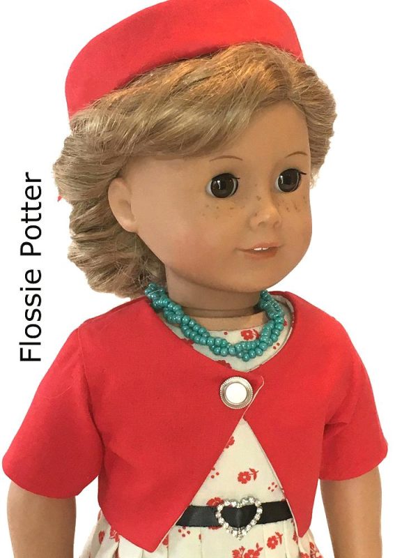 Ladies  Club Jacket 18  Doll Clothes Pattern For Sale - Image 4