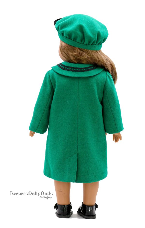 1927 Coat and Tam 18  Doll Clothes Pattern For Discount - Image 4
