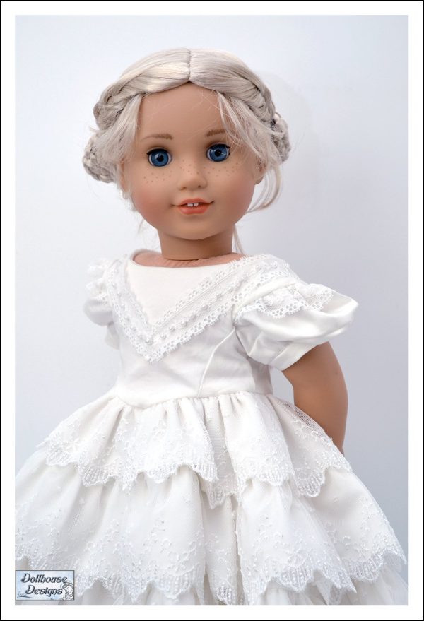 1850s Promenade 18  Doll Clothes Pattern on Sale - Image 5