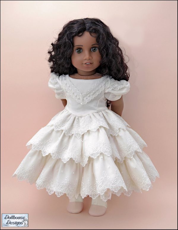 1850s Promenade 18  Doll Clothes Pattern on Sale - Image 2