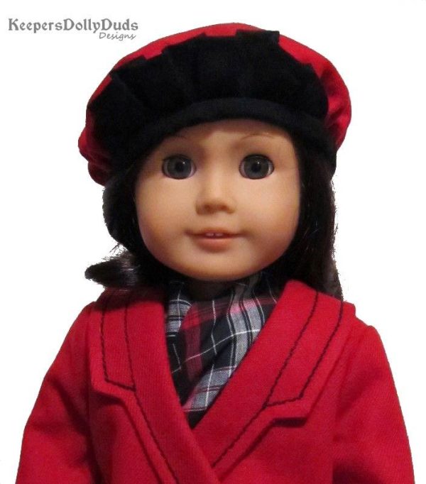 1927 Coat and Tam 18  Doll Clothes Pattern For Discount - Image 5