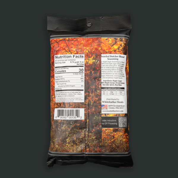 Bearded Butcher Maple Sugar Seasoning .86lb for 10 lb on Sale - Image 3