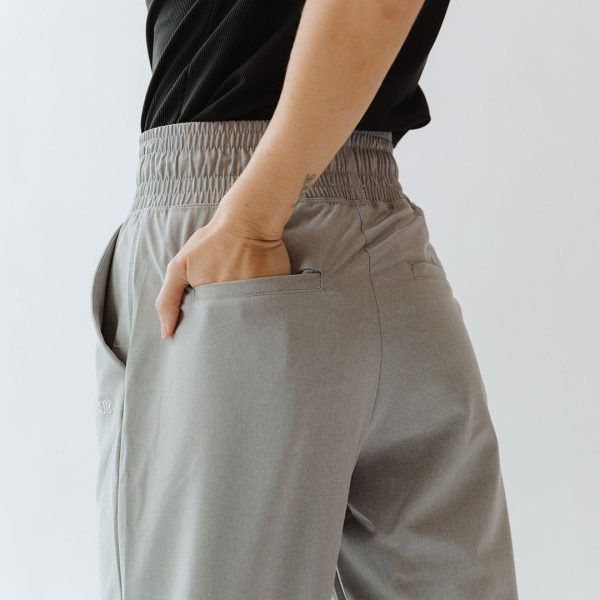Audrey Trouser, Heather Light Grey Supply - Image 5