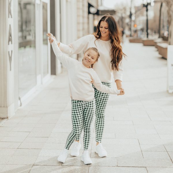 Mini Agnes Gingham Leggings Online Sale - Image 2