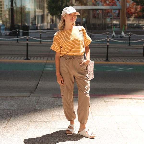 Boss Tee, Mustard Ivory For Cheap - Image 3