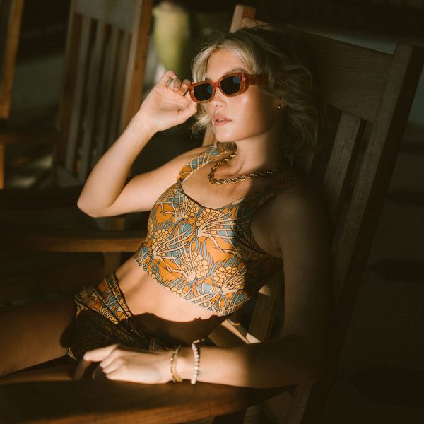 Golden Hour Olivia Swim Crop Cheap - Image 5