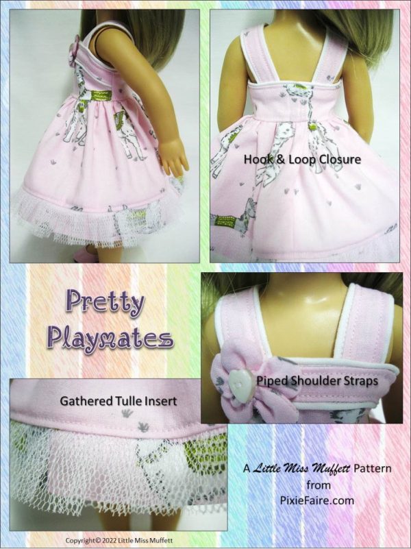 Pretty Playmates 14.5  Doll Clothes Pattern Online Sale - Image 5
