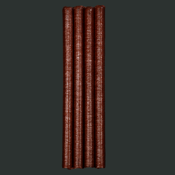 17mm Mahogany Collagen Snack Stick Casing 4 Pack For Cheap