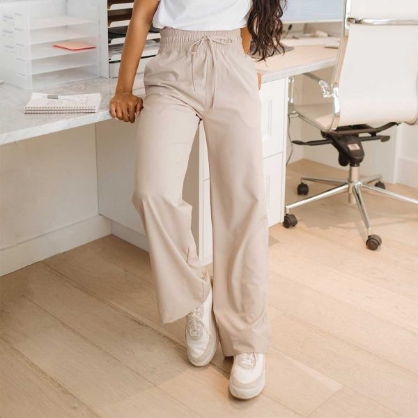 Audrey Trouser, Cobblestone For Cheap
