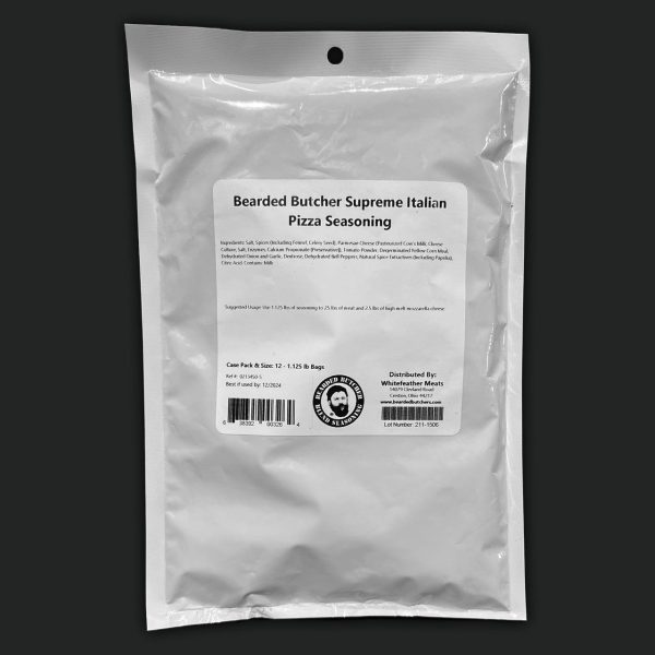 Bearded Butcher Supreme Pizza Seasoning 18oz on Sale - Image 2
