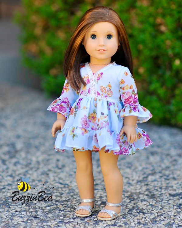 Primrose Dress 18  Doll Clothes Pattern Online Sale - Image 4