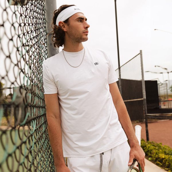 Men s Circuit Tee, White For Cheap