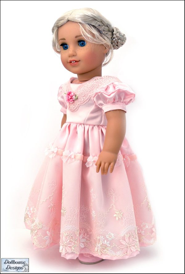 1850s Promenade 18  Doll Clothes Pattern on Sale - Image 4
