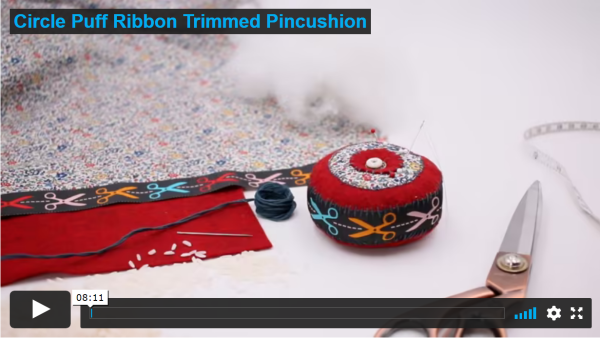 Sewing Pretty Little Pincushions Master Class Video Course Supply - Image 4