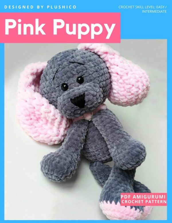Pink Puppy Amigurumi Crochet Pattern For Discount