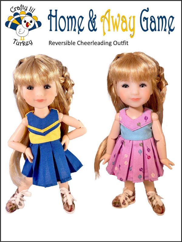 Home & Away Game Pattern for 8  BJD Dolls such as Ten Ping and Mini Sara on Sale - Image 2