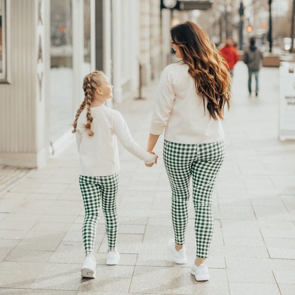 Mini Agnes Gingham Leggings Online Sale - Image 3