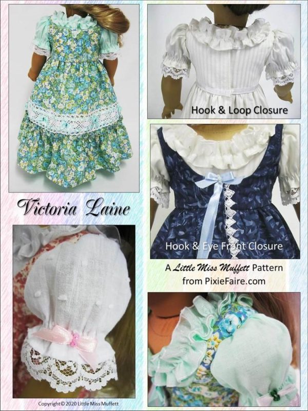 Victoria Laine 18  Doll Clothes Pattern Supply - Image 5