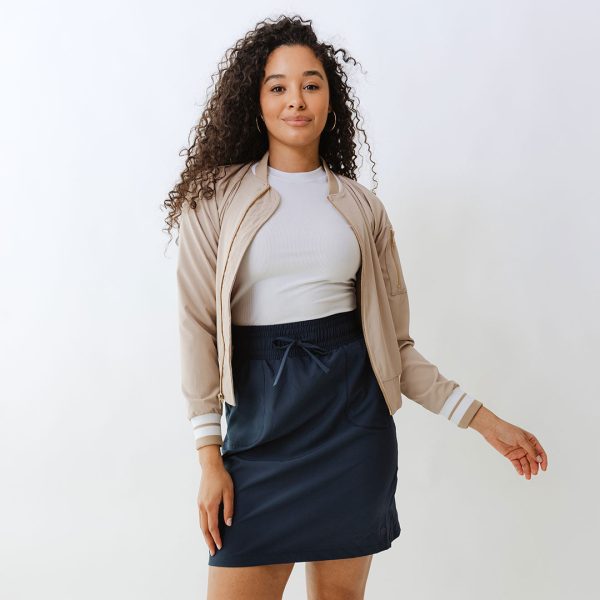 The Away Skirt, True Blue on Sale