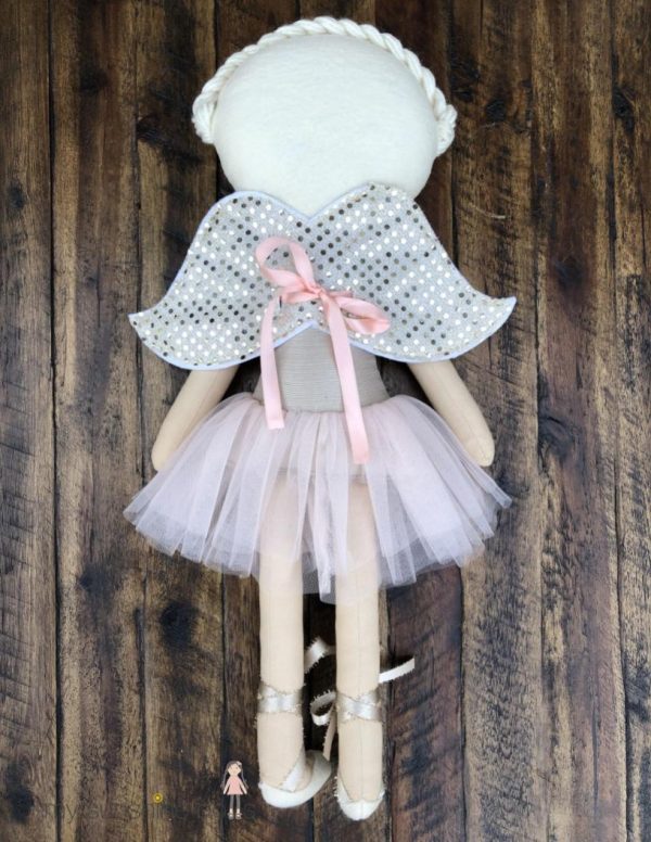 Aria Angel Doll 23  Cloth Doll Pattern For Sale - Image 5