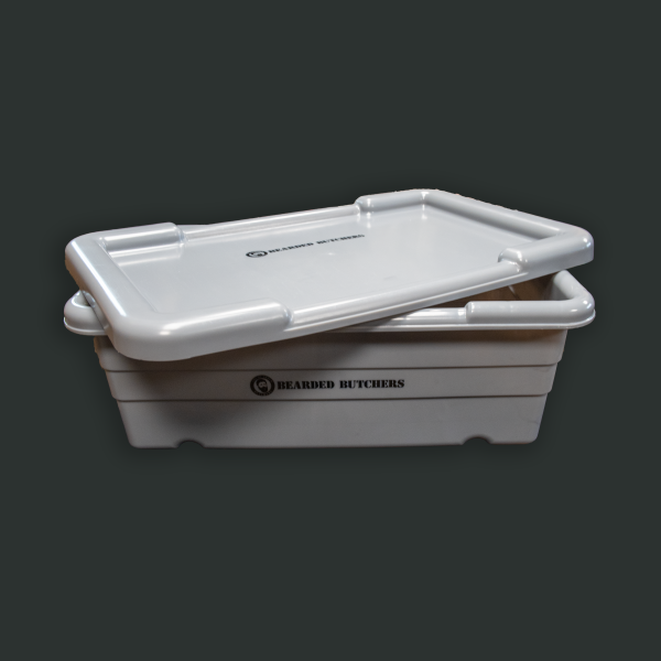 Bearded Butchers 50 lb Poly Meat Lug and Lid Combo on Sale