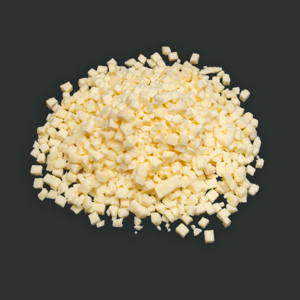Case of 8 Hi-Temp Diced Mozzarella Cheese 2.5lb Supply - Image 2