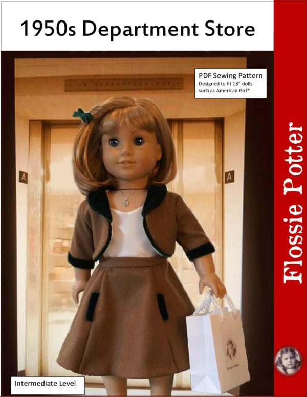 1950s Department Store 18  Doll Clothes Pattern Fashion