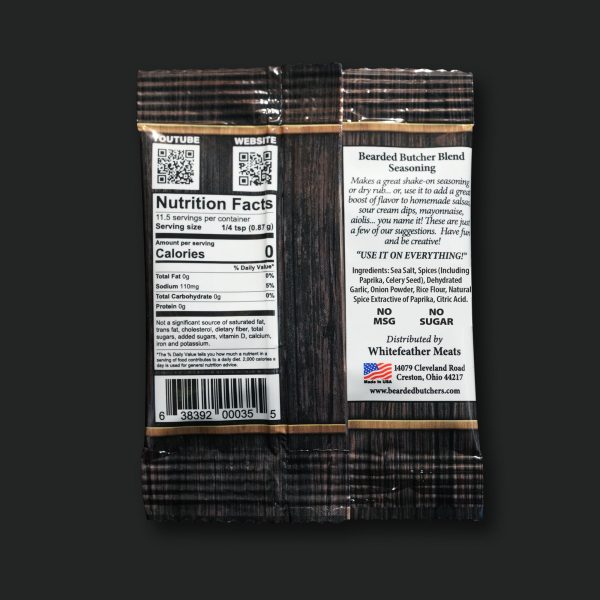 Bearded Butcher Original 10g Travel Size Packet Fashion - Image 2