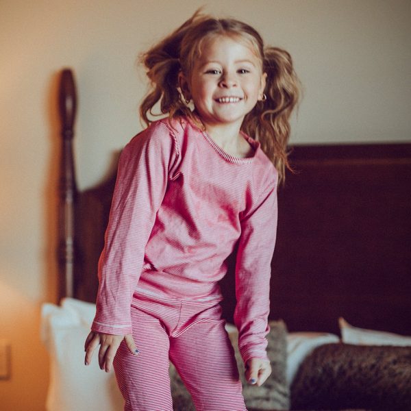 Mini Candy Stripe Slumber Set For Sale