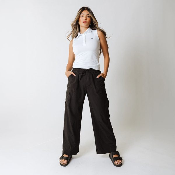 Audrey Cargo Trouser, Black Online now - Image 2