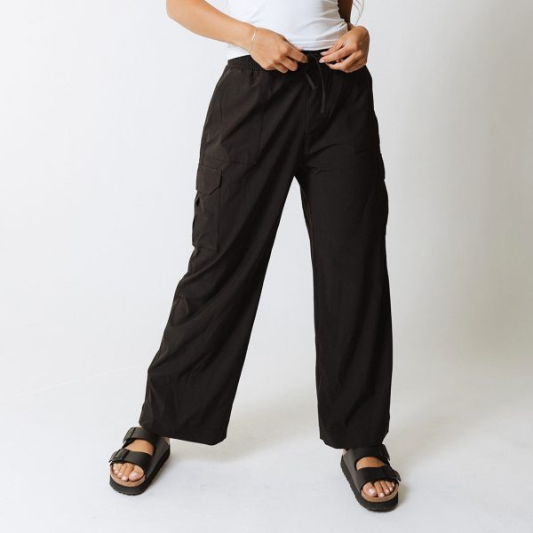 Audrey Cargo Trouser, Black Online now - Image 5