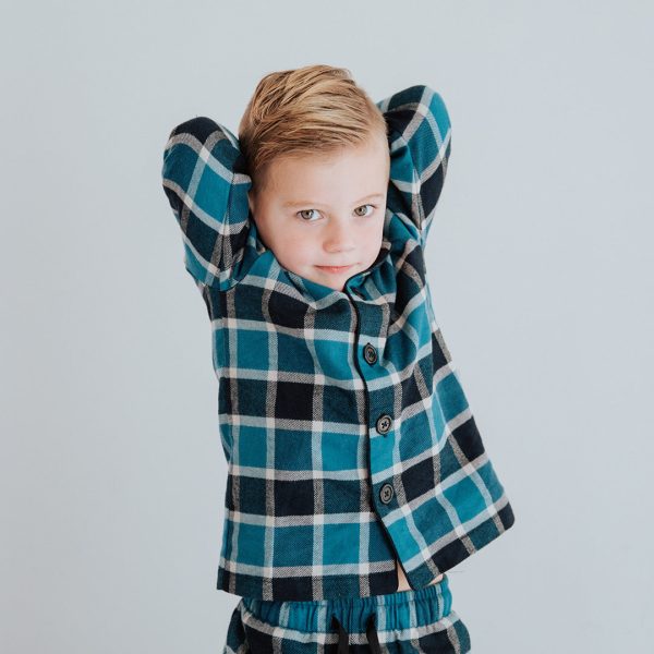Mini Dasher Plaid Button Down Online now - Image 2