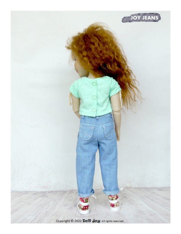 Joy Jeans 14.5-15 inch Doll Clothes Pattern Online Sale - Image 5