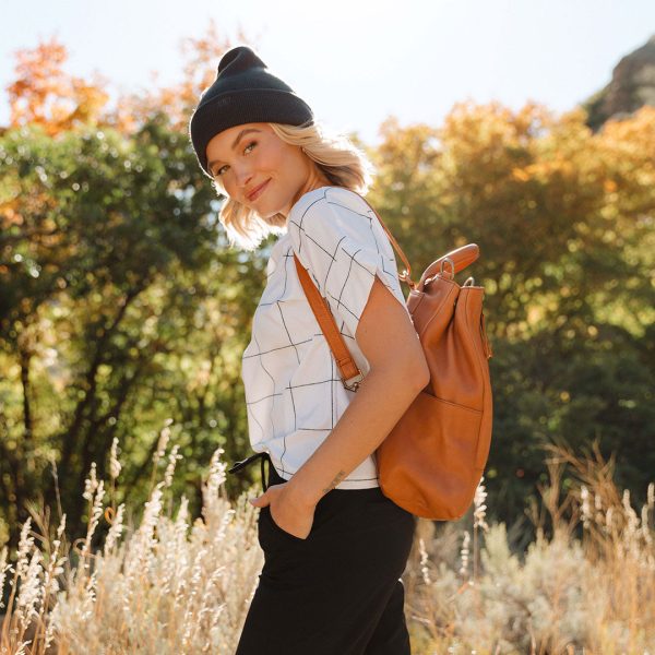 The Compass Satchel, Tan Cheap - Image 3