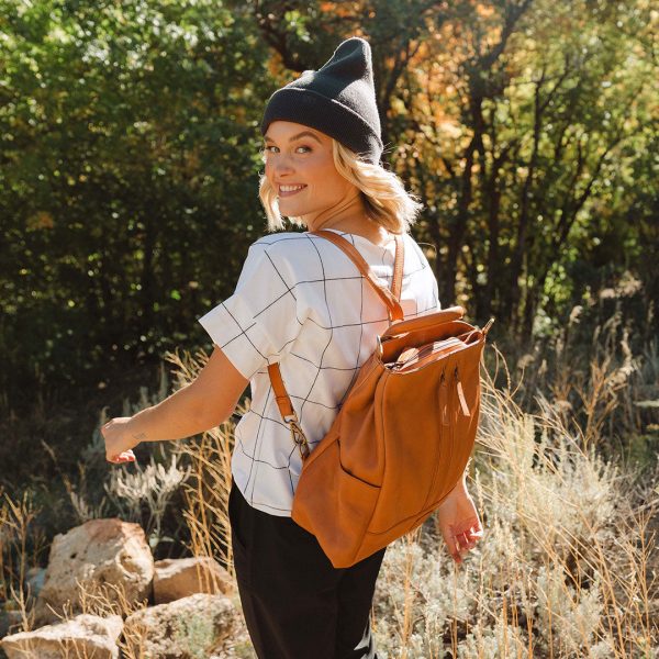 The Compass Satchel, Tan Cheap - Image 4